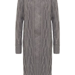 B-WARE MYMO ROCKS DAMEN STRICKJACKE Gr.M/L Farbe Grau