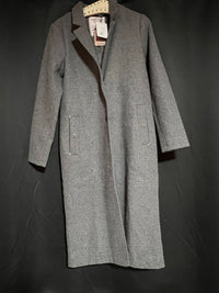 B-WARE DREIMASTER VINTAGE DAMEN MANTEL Gr.S Farbe Grau Melange