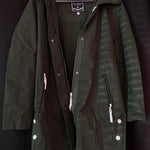 B-WARE DreiMaster Maritim Damen Übergangsmantel Gr. L Farbe Tannengrün