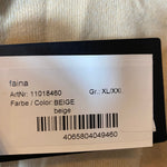 B-WARE FAINA DAMEN STRICKPULLOVER GR.XL/XXL FARBE BEIGE