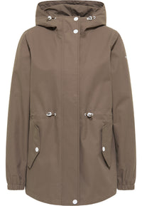 B-WARE DreiMaster Maritim Damen Regenjacke Gr. XS Farbe Schlammoliv