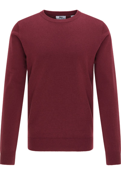 B-WARE MO ESSENTIALS HERREN SWEATSHIRT Gr.L Farbe Bordeaux