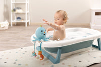 Neu Nici Badekuscheltier Oktopus Octily inkl. 3 Spielfiguren in Geschenkbox