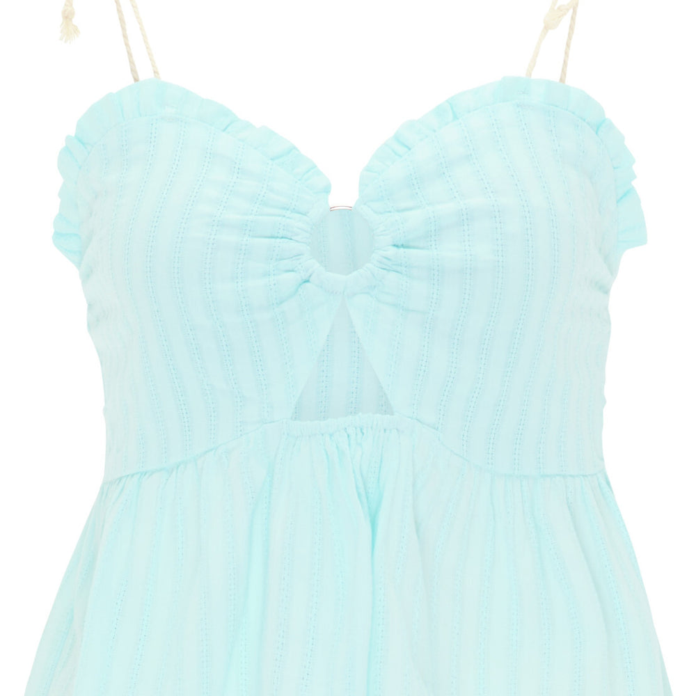 B-WARE MYMO DAMEN TOP Gr. M Farbe Hellblau