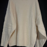 B-WARE MYMO DAMEN PULLOVER Gr.M/L Farbe Wollweiss