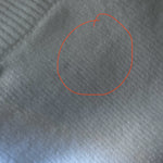 B-WARE IZIA DAMEN STRICKROCK Gr.M/L FARBE WEISS