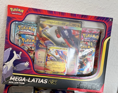 Mega-Latias-EX Kollektion – Pokémon – Sammel-Karten – Edition deutsch