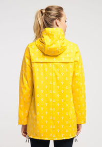 B-WARE SCHMUDDELWEDDA DAMEN BLOUSON GR.L FARBE GELB AOP