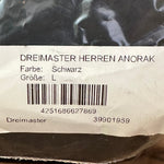 B-WARE DREIMASTER HERREN ANORAK Gr. L Farbe Schwarz