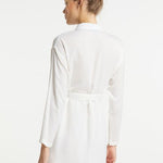 B-WARE DREIMASTER VINTAGE DAMEN KLEID GR.L FARBE WEISS