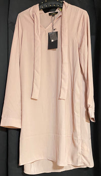 B-WARE USHA BLACK LABEL DAMEN KLEID Gr.L Farbe Nude