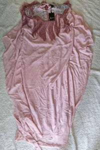 B-WARE FAINA DAMEN KLEID Gr XS FARBE ROSA - Glanz und Glamour