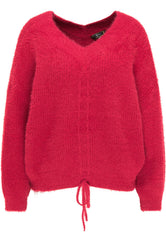 B-WARE FAINA DAMEN SWEATSHIRT Gr.XS/S FARBE ROT