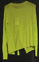 B-WARE MYMO DAMEN PULLOVER Gr.M/L Farbe Neon Grün