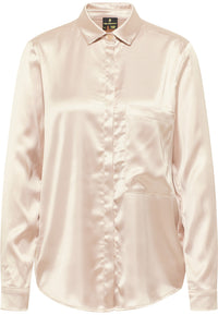 B-WARE DREIMASTER KLASSIK DAMEN BLUSE Gr.XS Farbe Champagner