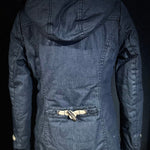 Musterware/Einzelstück...DREIMASTER MÄDELS PARKA GR.S FARBE RAW-DEMIN