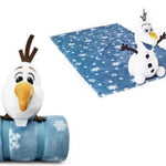 Disney Frozen Die Eiskönigin Plüsch Olaf 28cm mit XXL Fleecdecke 110 x 120cm