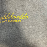 B-WARE SCHMUDDELWEDDA DAMEN KAPUZENPULLOVER GR.S FARBE GRAU MELANGE