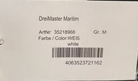 B-WARE DREIMASTER MARITIM DAMEN JERSEYKLEID Gr.M Farbe Weiss