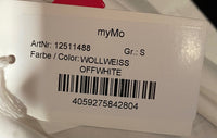 B-WARE MYMO DAMEN KLEID Gr.S Farbe Wollweiss