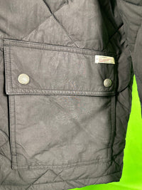 B-WARE DREIMASTER VINTAGE HERREN ÜBERGANGSJACKE Gr. XL Farbe Schwarz