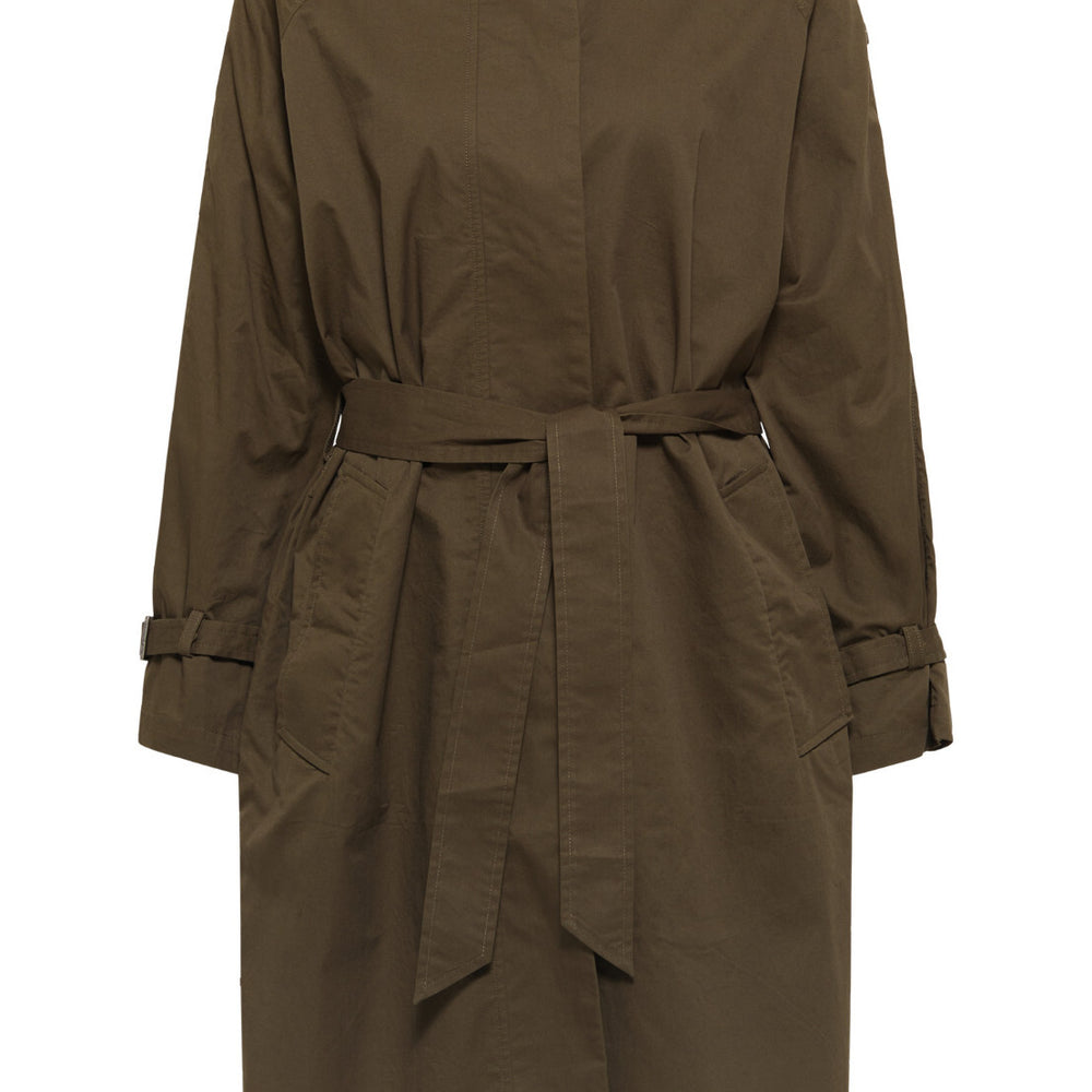 B-WARE DREIMASTER VINTAGE DAMEN ÜBERGANGSJACKE Gr. XS Farbe Moosgrün