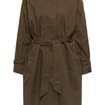 B-WARE DREIMASTER VINTAGE DAMEN ÜBERGANGSJACKE Gr. XS Farbe Moosgrün