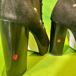 B-WARE MYMO ROCKS DAMEN SCHUHE Gr. 40 Farbe Schwarz