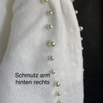 B-WARE FAINA DAMEN STRICKJACKE GR.M/L FARBE WEISS