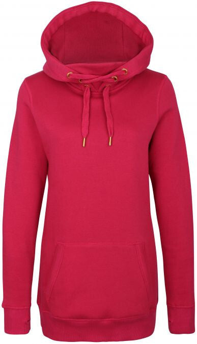 B-WARE MYMO DAMEN HOODIE GR.M FARBE MAGENTA