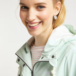 B-WARE SCHMUDDELWEDDA DAMEN BLOUSON GR.L FARBE PASTELMINZE