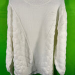 B-WARE FAINA DAMEN STRICKPULLOVER Grt. XL/XXL Farbe Wollweiss