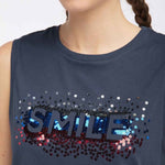 B-WARE MYMO DAMEN TOP GR.L FARBE MARINE