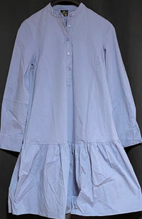 B-WARE DREIMASTER KLASSIK DAMEN KLEID Gr.S Farbe Graublau