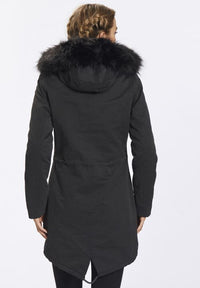 Musterware/Einzelstück MyMO DAMEN PARKA GR.S FARBE SCHWARZ