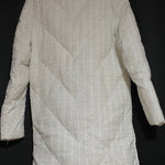 B-WARE DREIMASTER VINTAGE DAMEN MANTEL Gr. S Farbe Weiss