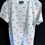 B-WARE PETROL INDUSTRIES HERREN T-SHIRT GR.L FARBE BRIGHT WHITE