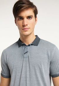 B-WARE PETROL INDUSTRIES HERREN POLOSHIRT GR.L FARBE WOLF GREY