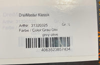 B-WARE DREIMASTER KLASSIK DAMEN TOP Gr.L Farbe Grau Oliv