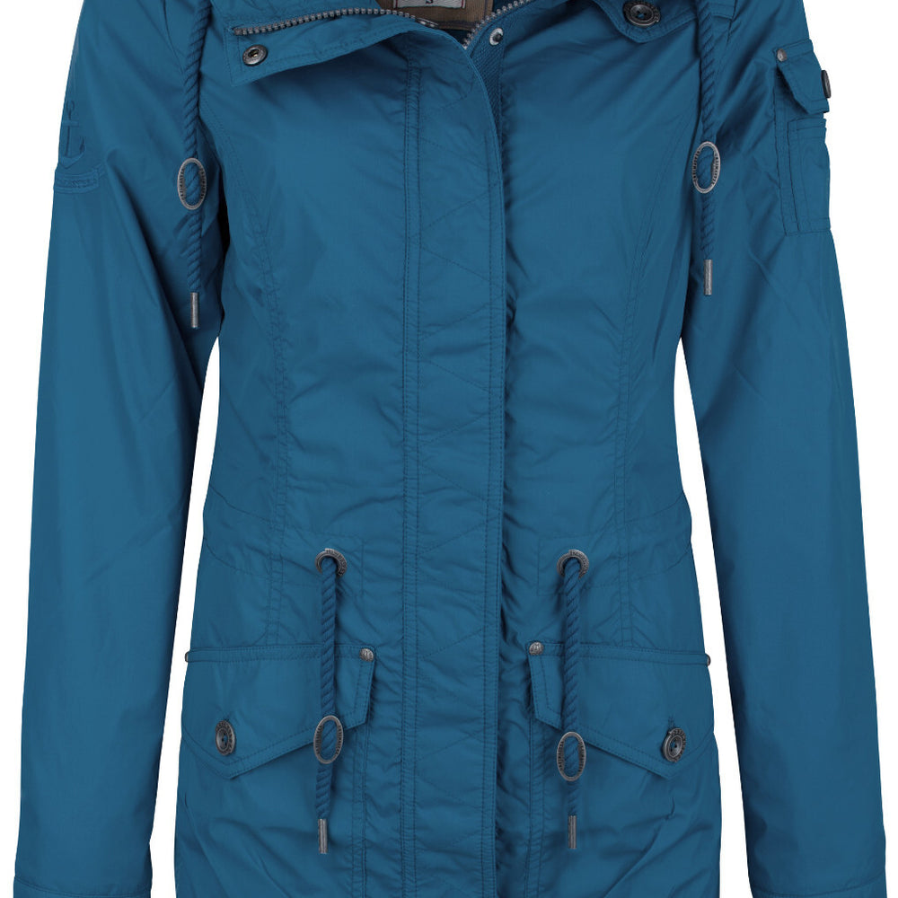 B-WARE DREIMASTER DAMEN PARKA Gr. L Farbe Türkis