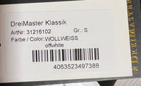 B-WARE DREIMASTER KLASSIK DAMEN BLUSE ÄRMELLOSE Gr.S Farbe Wollweiss