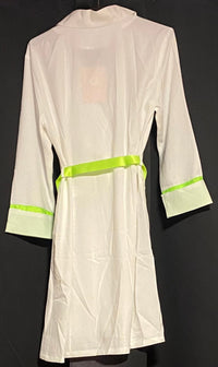 B-WARE MYMO DAMEN MANTEL Gr.XS Farbe Weiss Neon-Grün