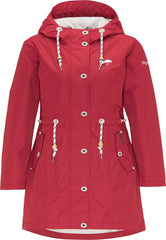 B-WARE SCHMUDDELWEDDA DAMEN PARKA Gr. XS Farbe Rot