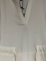 B-WARE DreiMaster Vintage Damen Kleid Gr. S Farbe Weiss
