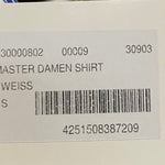 B-WARE DREIMASTER DAMEN SHIRT Gr.S Farbe Weiss
