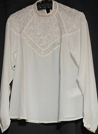 B-WARE DREIMASTER VINTAGE DAMEN TUNIKA Gr.S Farbe Wollweiss