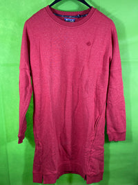 B-WARE DREIMASTER DAMEN PULLOVER Gr. L Farbe Dunkelrot Melange