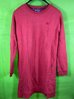 B-WARE DREIMASTER DAMEN PULLOVER Gr. L Farbe Dunkelrot Melange