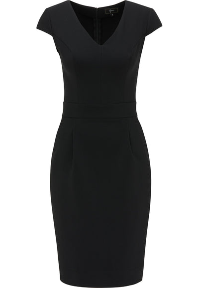 B-WARE FAINA DAMEN KLEID Gr.XS Farbe Schwarz