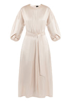 B-WARE DREIMASTER KLASSIK DAMEN KLEID Gr.L Farbe Beigerosa